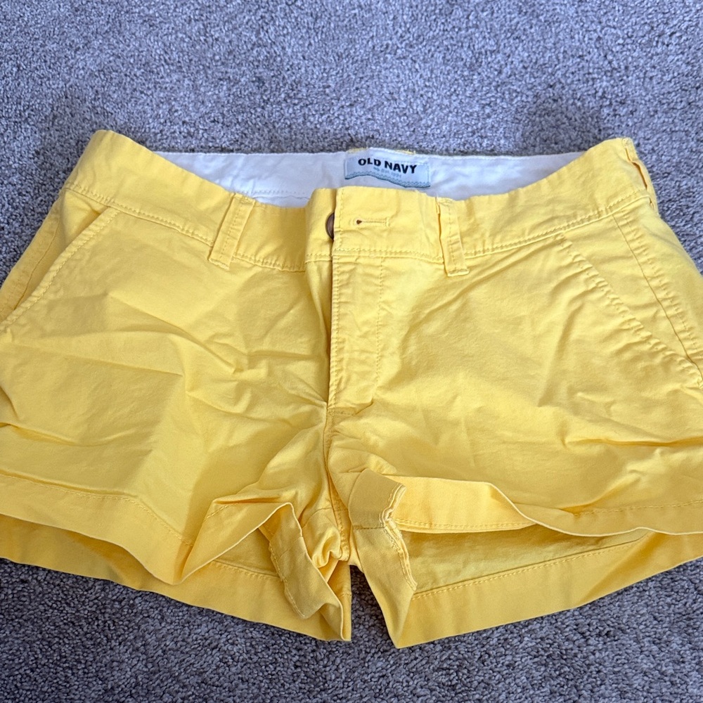 Old Navy Yellow Shorts